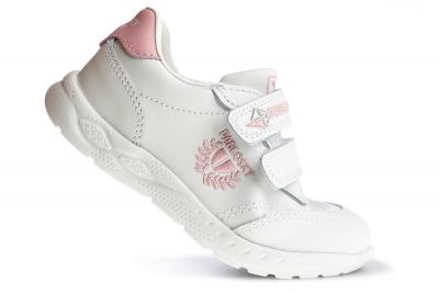 Zapatillas blancas con velcro para niño Pablosky 967400. Envío 24h-72h.